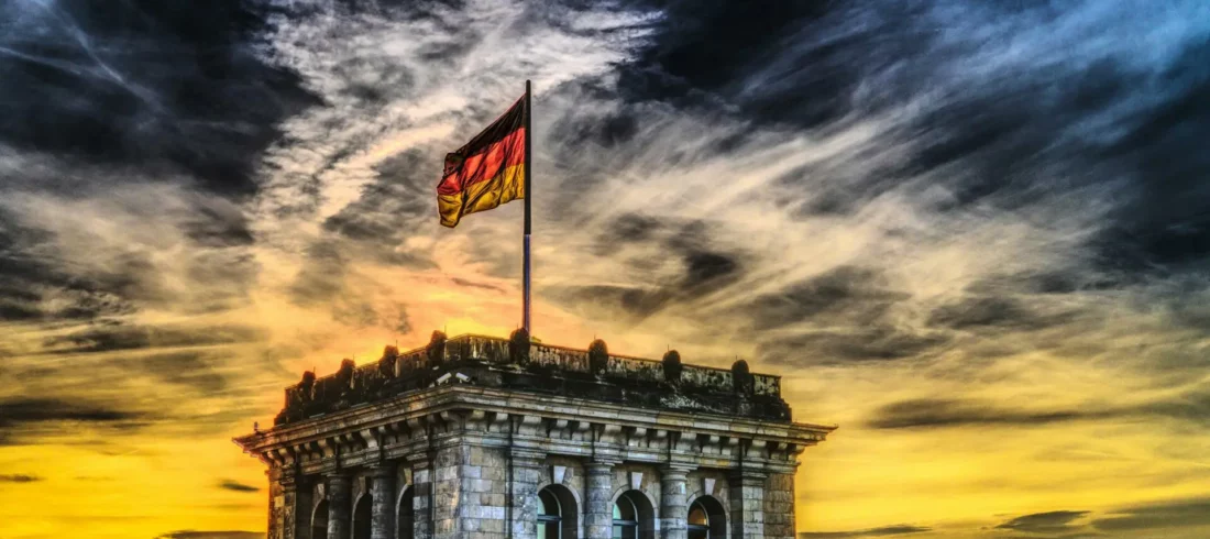 AfD und die Deutschlandflagge
