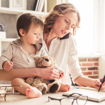 Arbeitende Mütter oder Working Moms