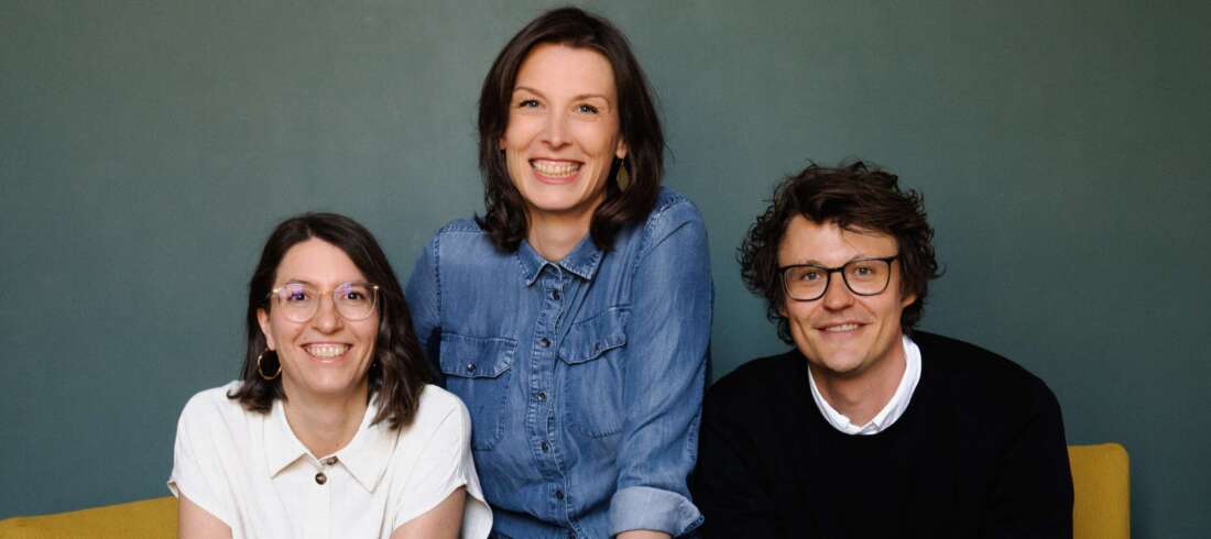 Judith Barbolini, Jana Baum und Paul Bremer sind das neue Führungstrio des rheingold Instituts